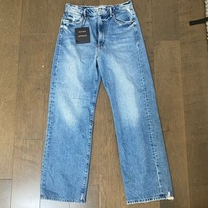 MOTHER High Waisted Vision Sneak Jeans, NWT